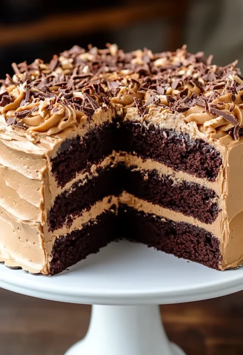 Decadent German Chocolate Cake Irresistible Coconut Frosting
