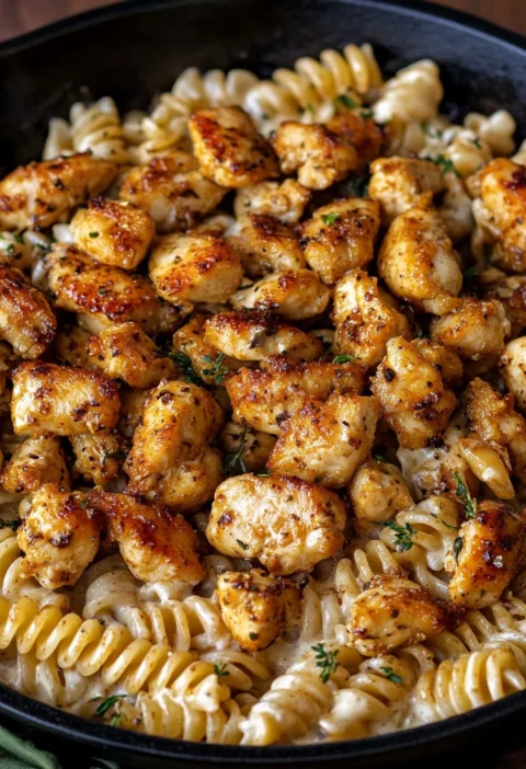 Garlic Chicken Rotini
