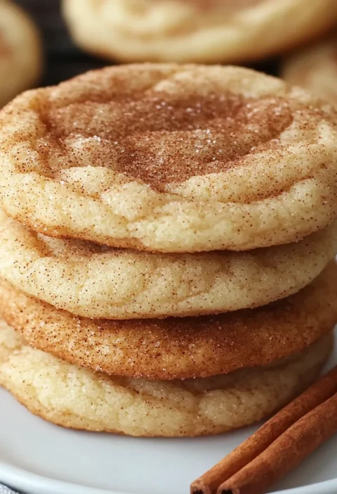 Amazing Apple Snickerdoodles Cinnamon Sugar Cookie Perfection