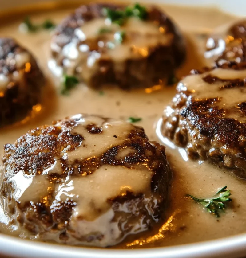 Amish Hamburger Steak Bake Comfort Food Christmas Dinner