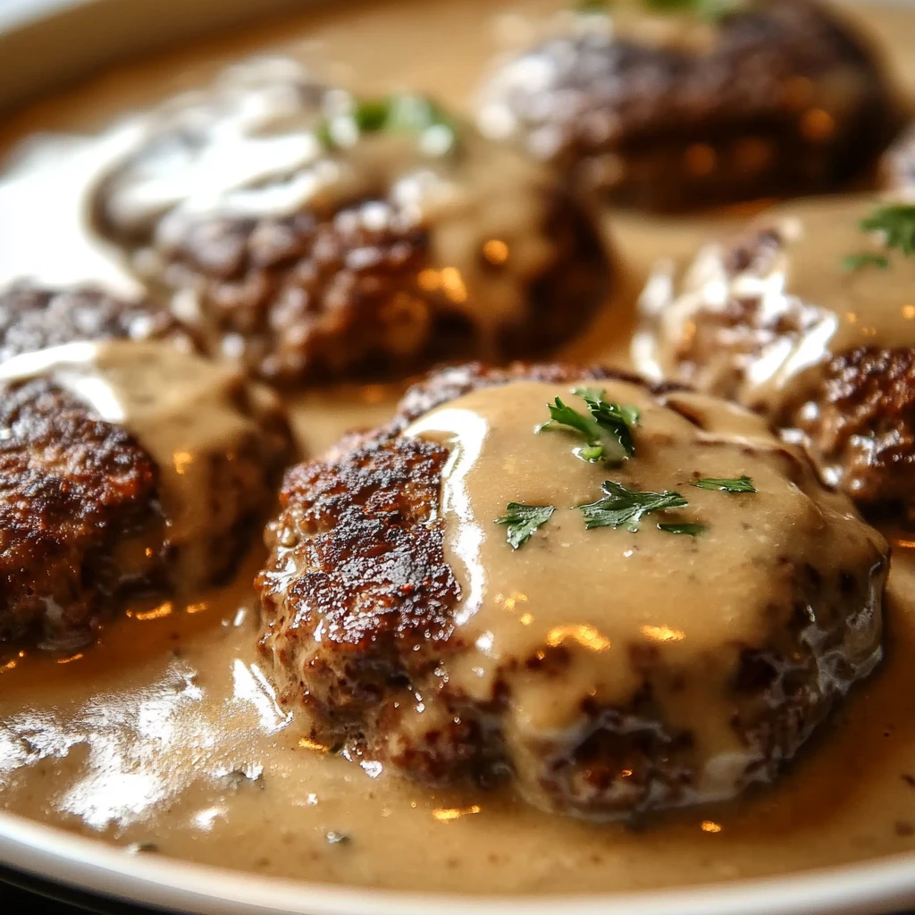 Amish Hamburger Steak Bake Comfort Food Christmas Dinner