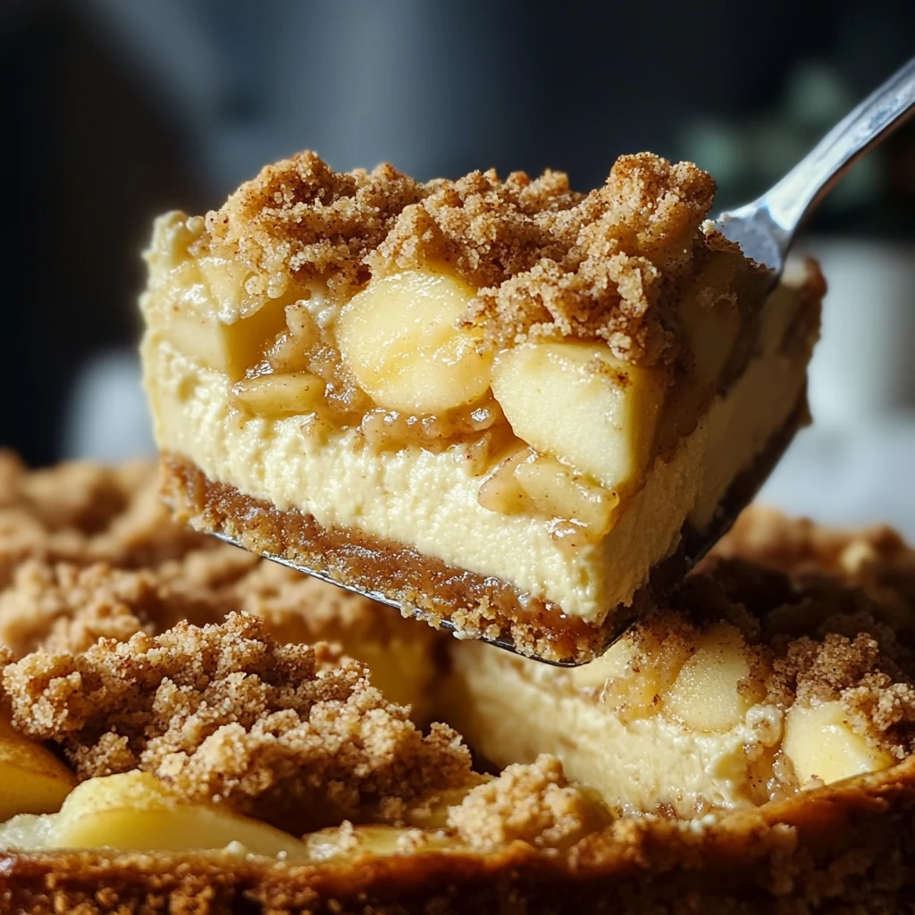 Apple Crumble Cheesecake Recipe: Sweet & Easy Dessert!