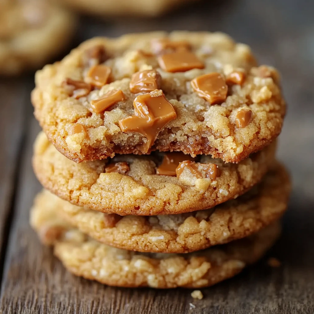 Butterfinger Caramel Crunch Cookies