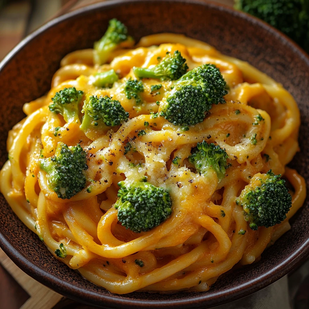 Cheesy and Creamy Broccoli Pasta