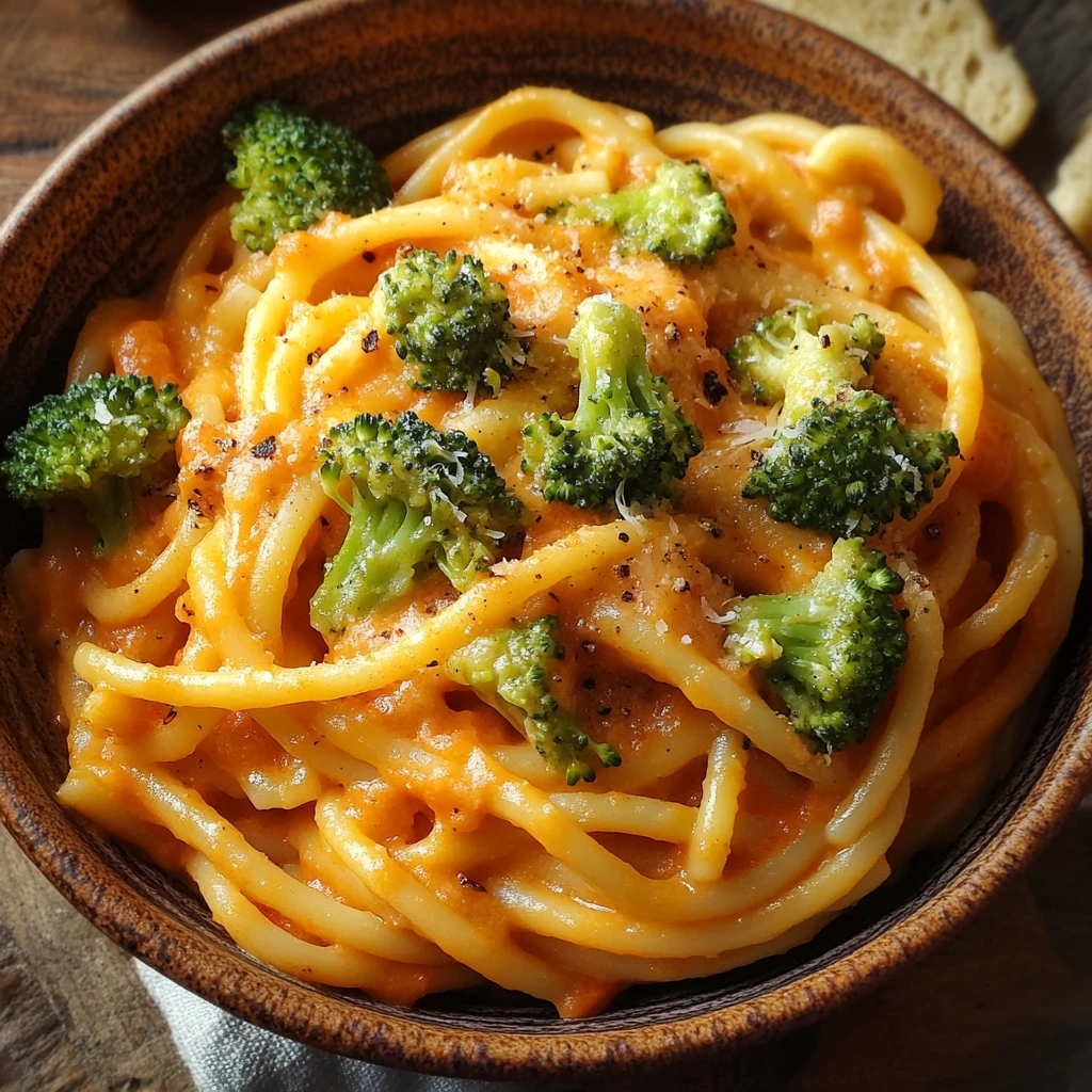 Cheesy Creamy Broccoli Pasta