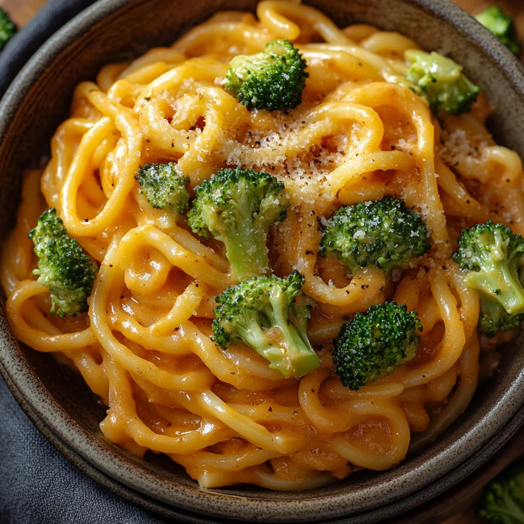 Cheesy Creamy Broccoli Pasta