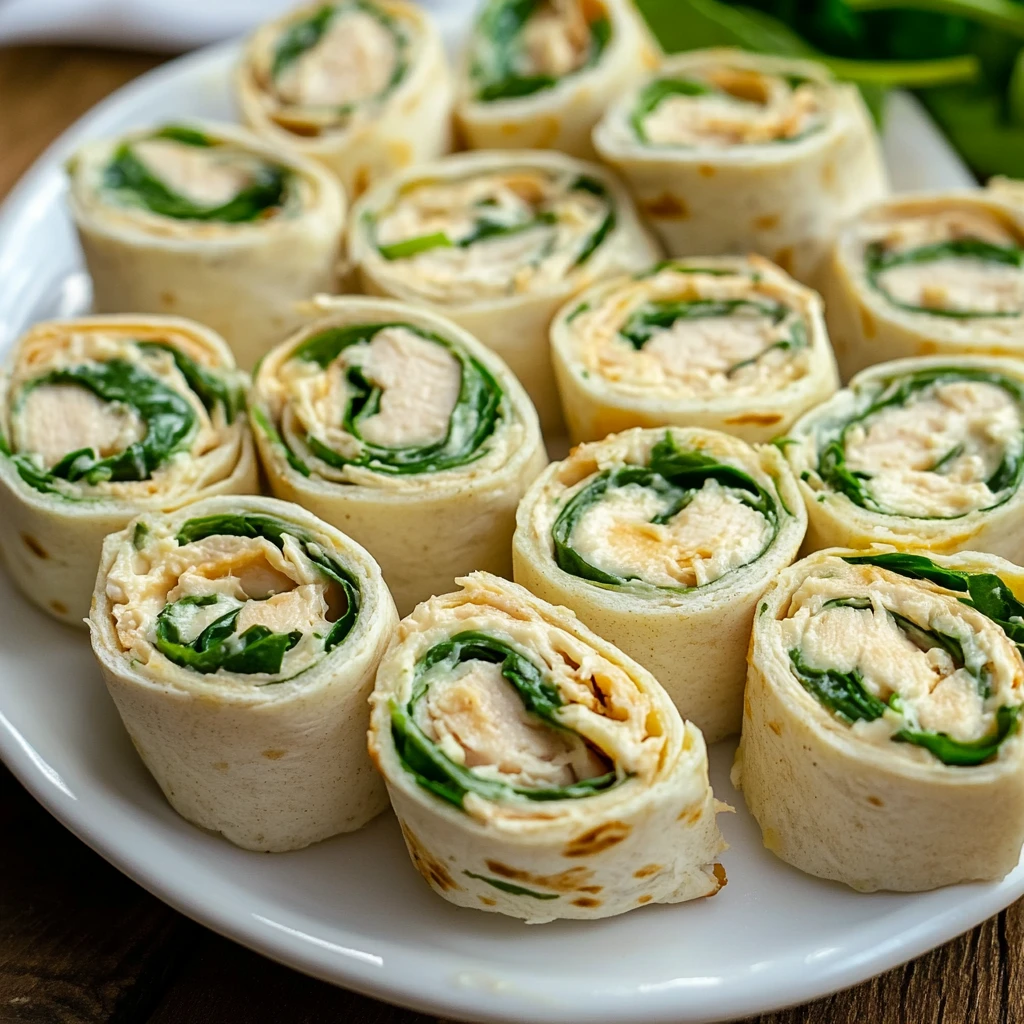 Chicken Caesar Pinwheels Big Bold Flavor