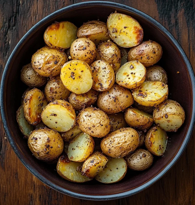 Cowboy Mayo Roasted Potatoes