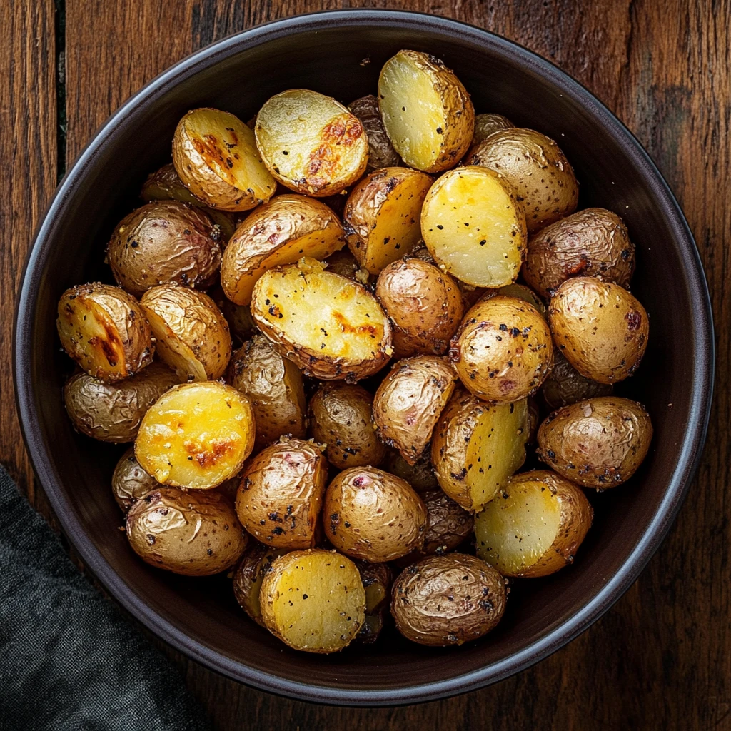Cowboy Mayo Roasted Potatoes