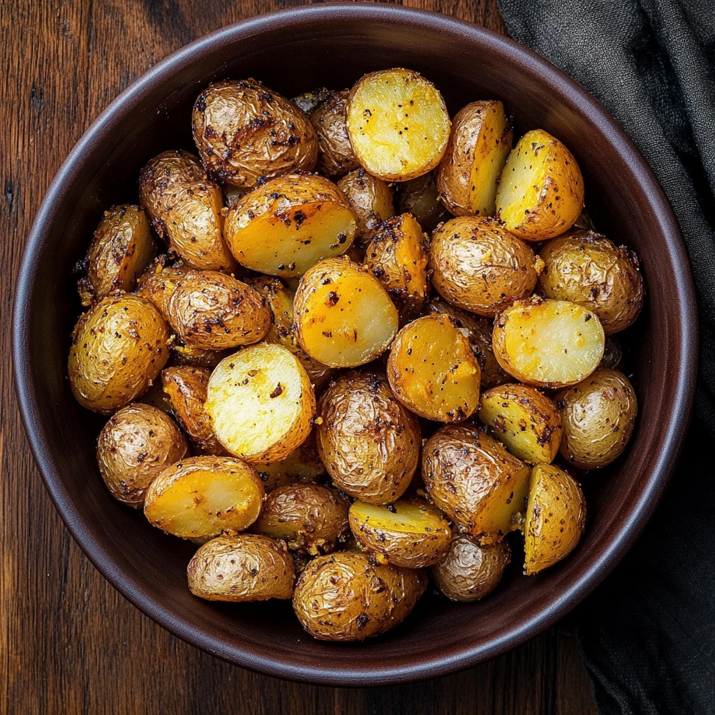 Cowboy Mayo Roasted Potatoes