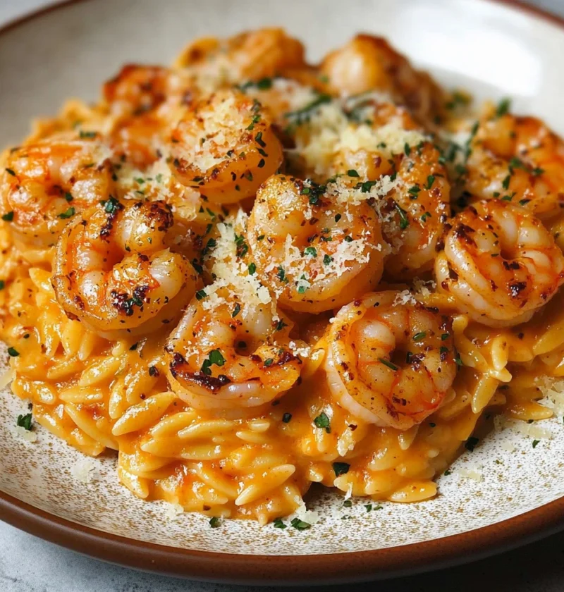 Creamy Cajun Shrimp Pasta Recipe Delicious Orzo