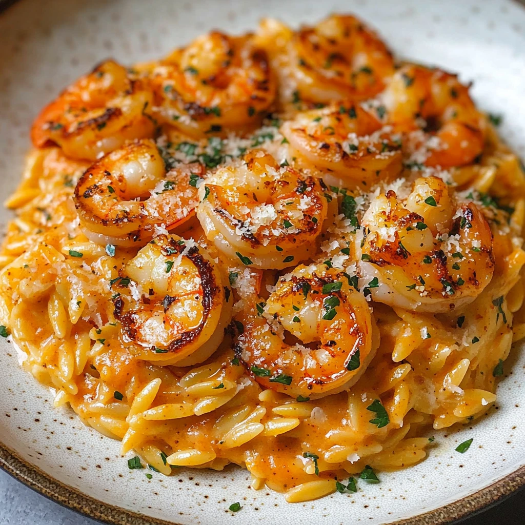 Creamy Cajun Shrimp Pasta Recipe Delicious Orzo