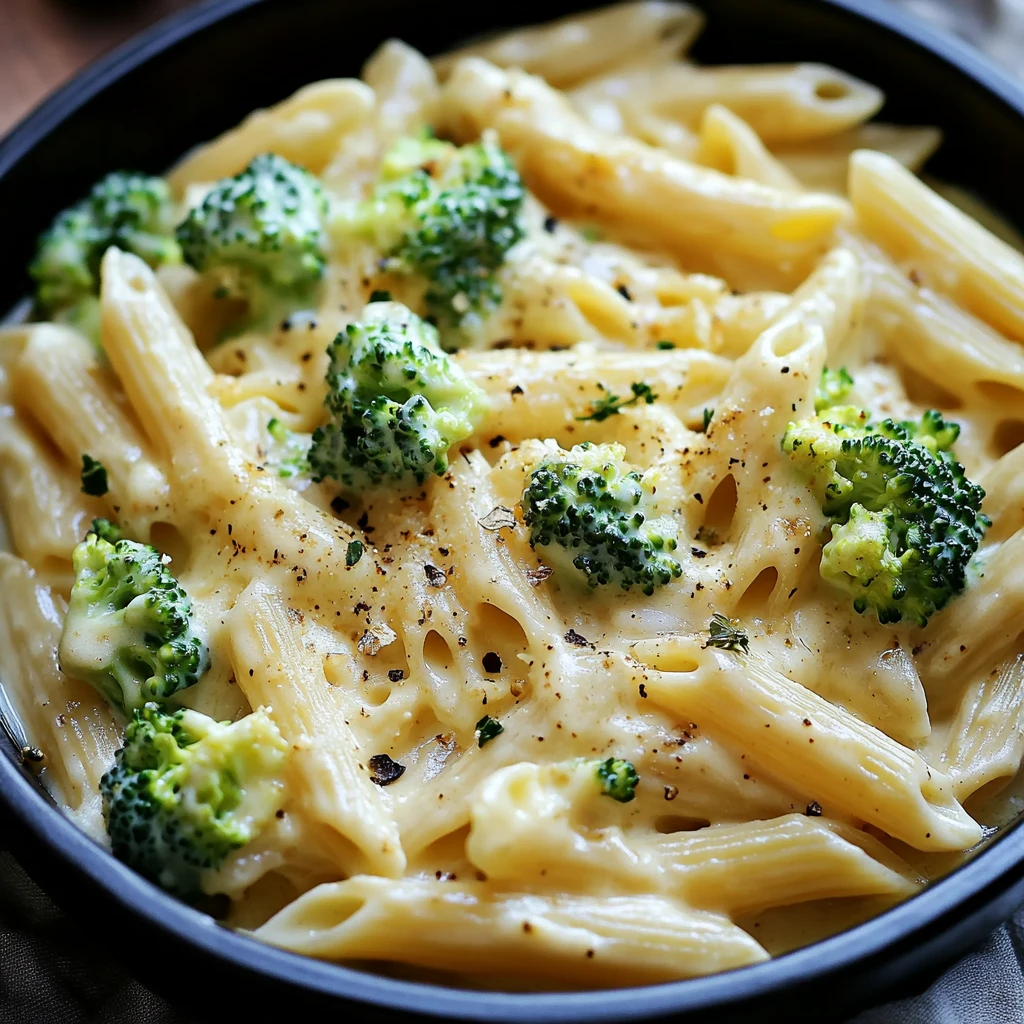 Creamy One-Pot Boursin Cheese Pasta With Broccoli