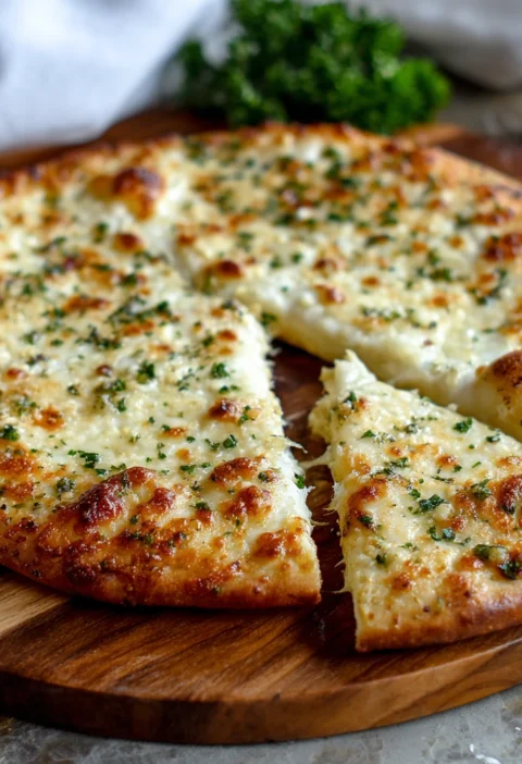 Creamy White Garlic Pizza Sauce