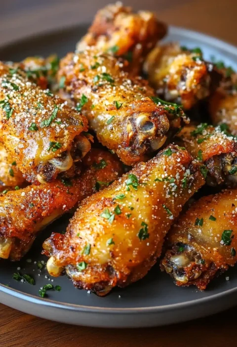 Crispy Baked Ranch Chicken Wings