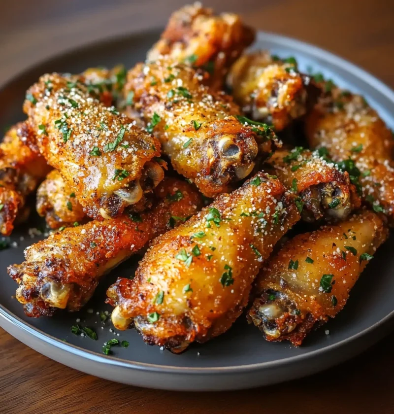 Crispy Baked Ranch Chicken Wings