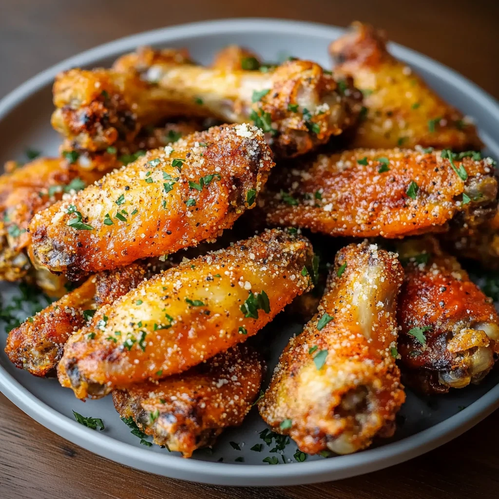 Crispy Baked Ranch Chicken Wings