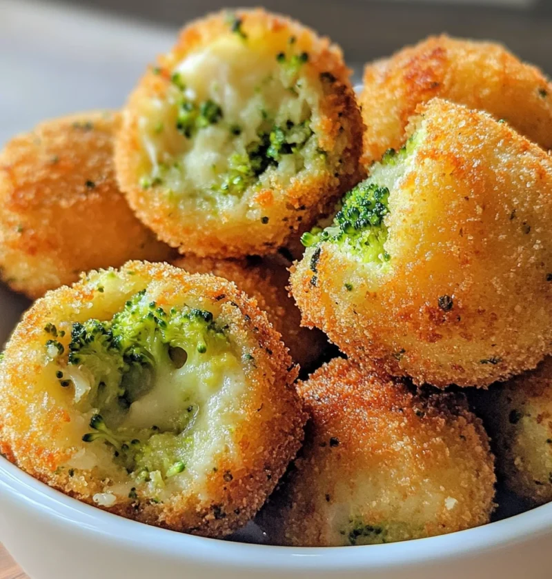 Crispy Broccoli Cheese Balls Ultimate Appetizer Delight