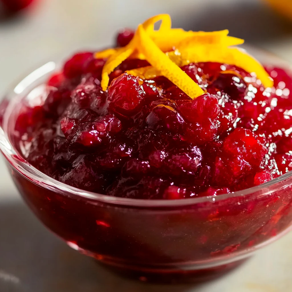 Easy Classic Christmas Cranberry Sauce for Your Holiday Meal