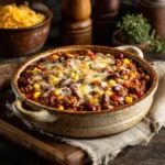 Creamy Smothered Chicken and Rice Casserole