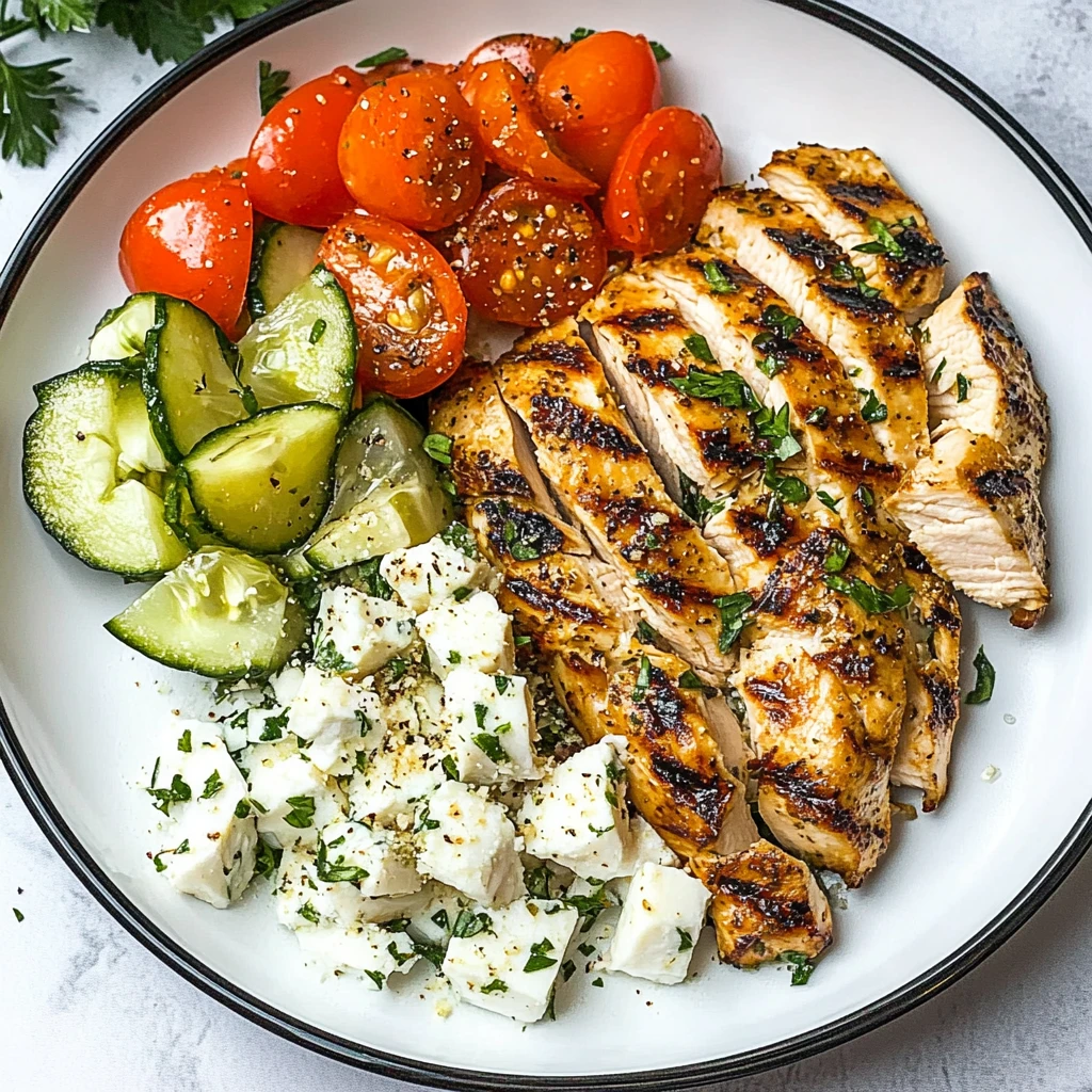 Greek Chicken Bowl Recipe Perfect Meal Prep