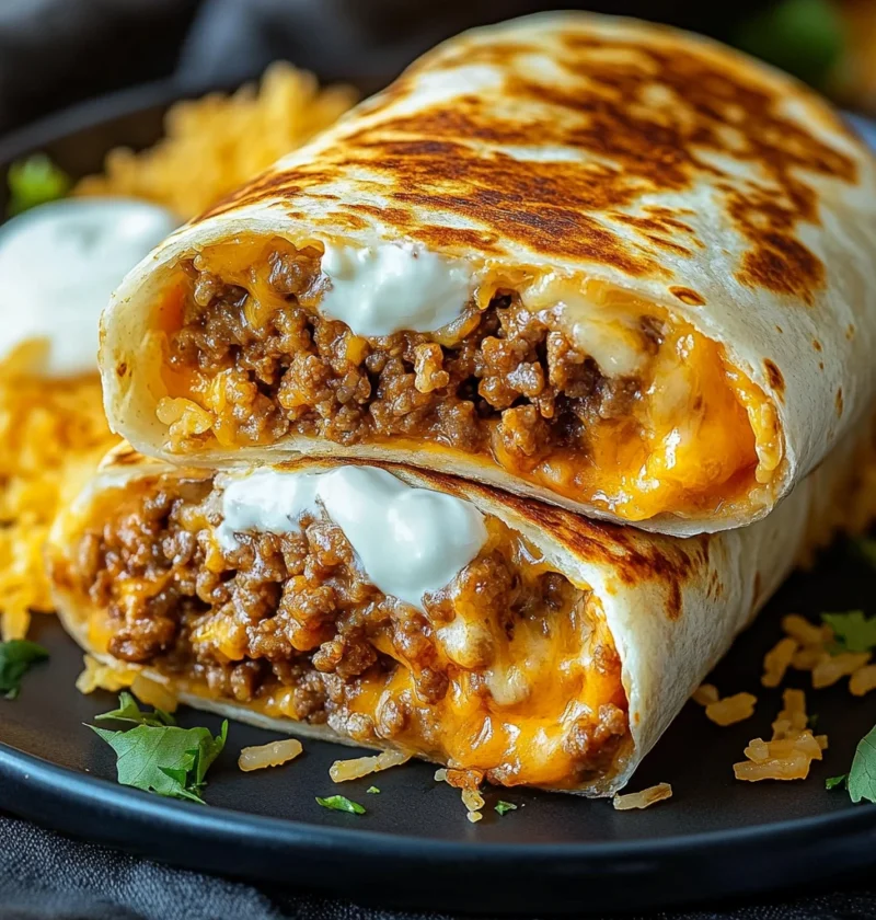 Grilled Cheese Burrito Recipe Crispy Cheesy Perfection