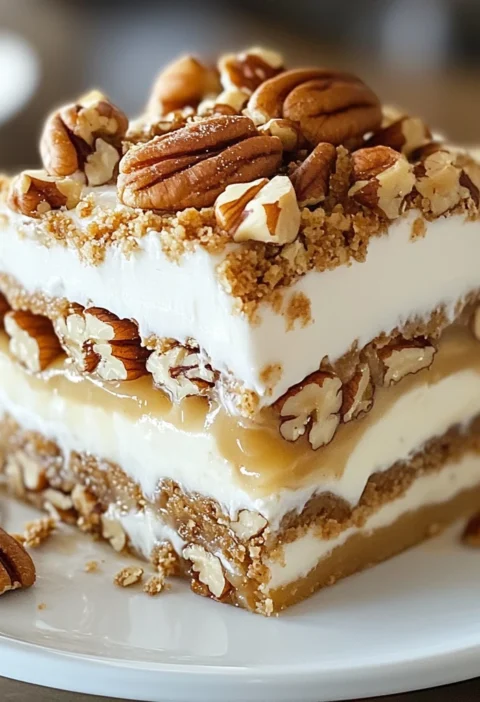 Nobake Pecan Pie Lasagna Recipe Gatherings