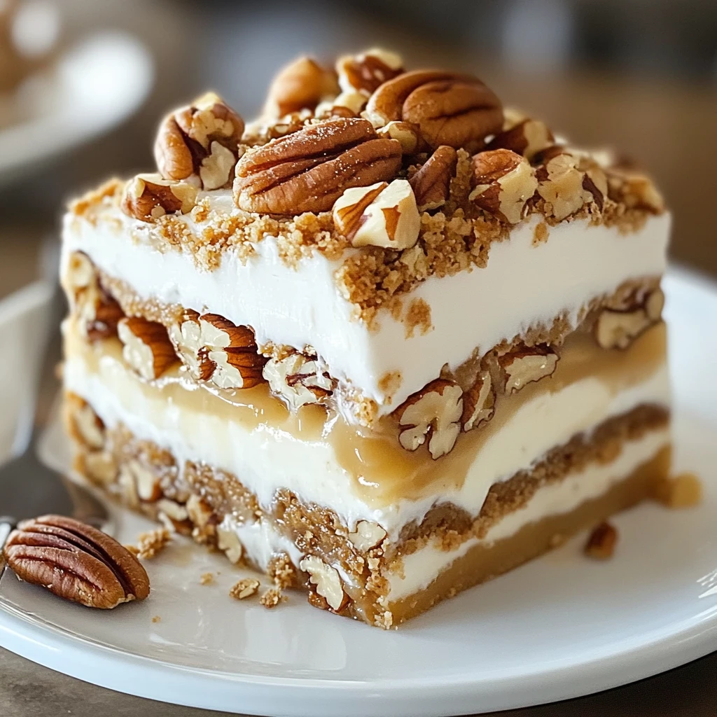 Easy No-Bake Pecan Pie Lasagna Recipe for Gatherings