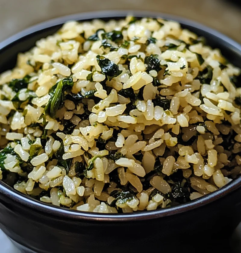 Spinach Herb Rice That Transforms Every Meal Home