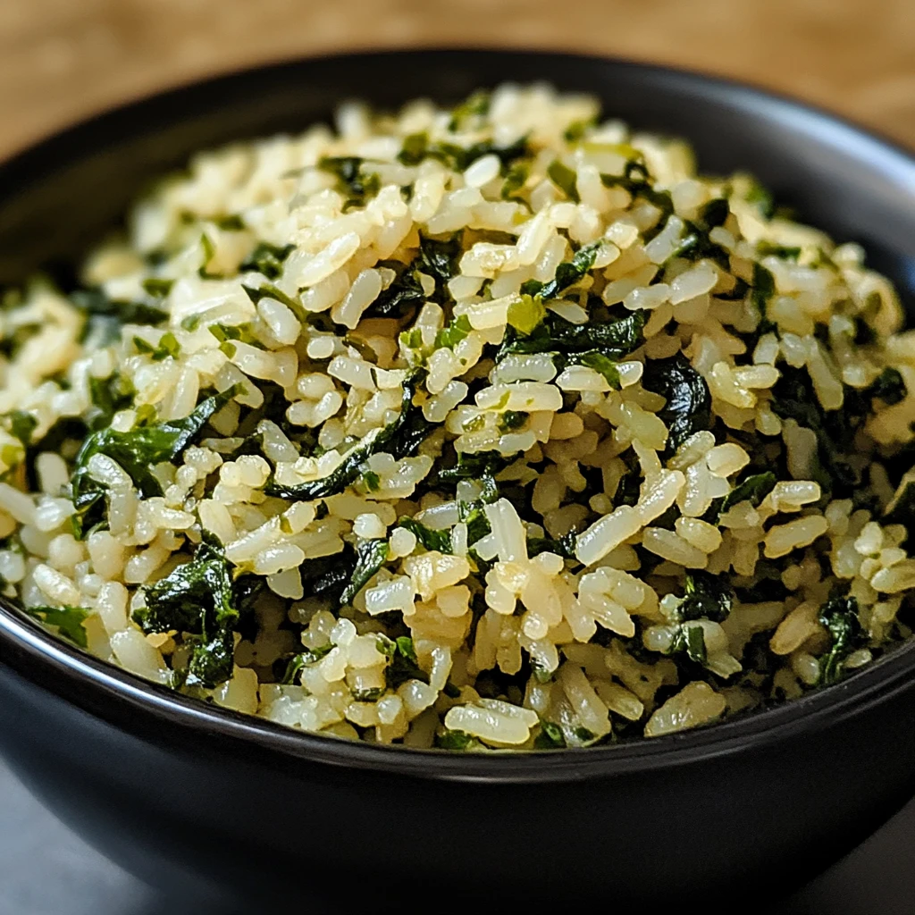 Spinach Herb Rice That Transforms Every Meal Home