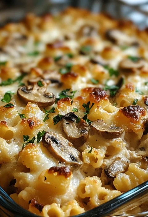 Thanksgiving Turkey Mushroom Casserole That Wows Every Time