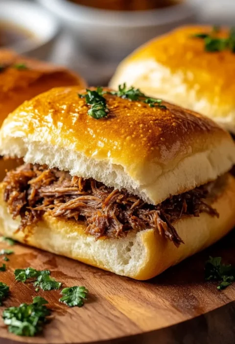 Fluffy Pan Bread Beef