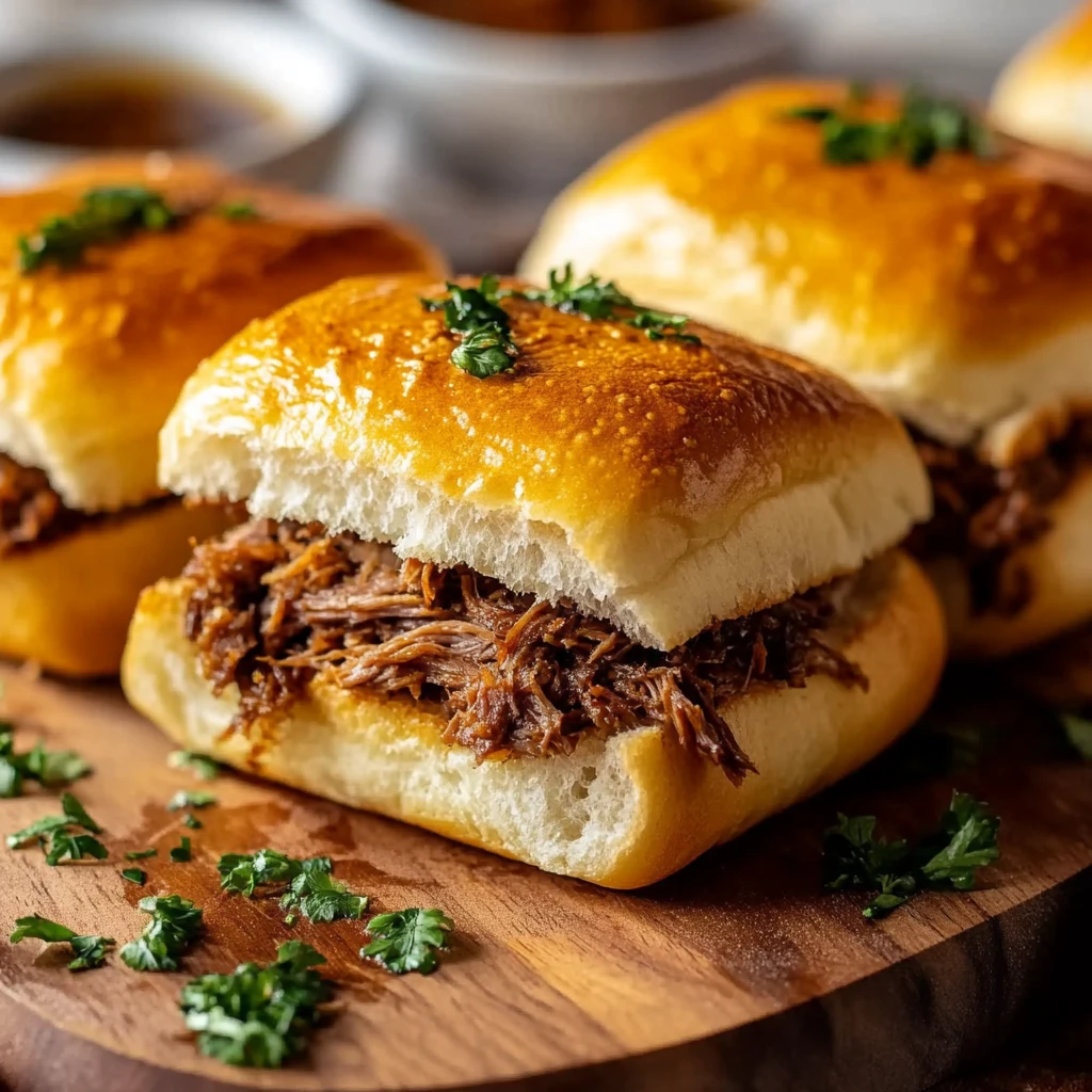 Fluffy Pan Bread with Beef