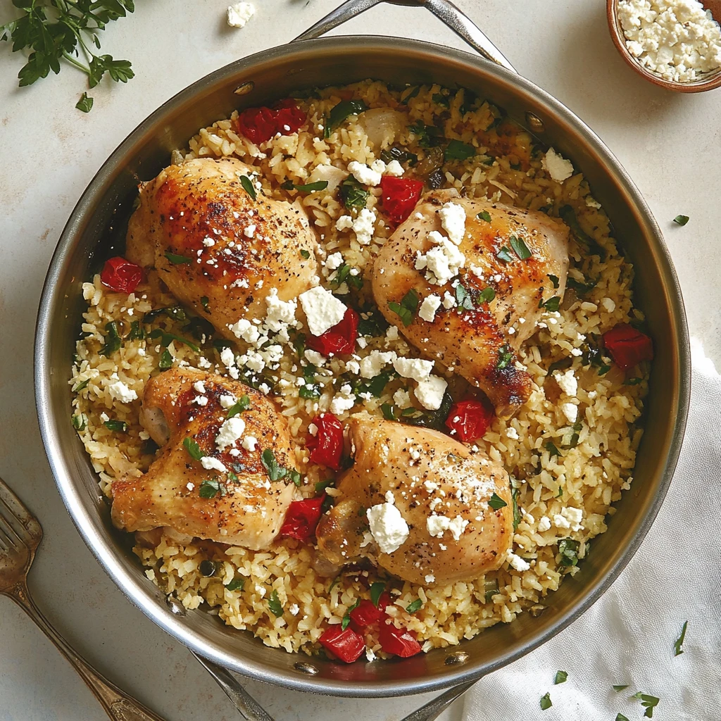 Greek Chicken Orzo