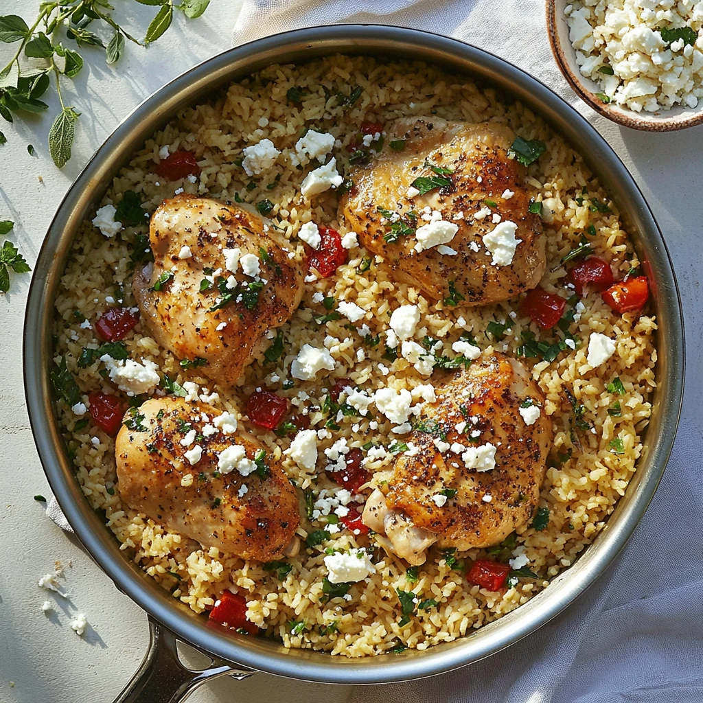 Greek Chicken Orzo