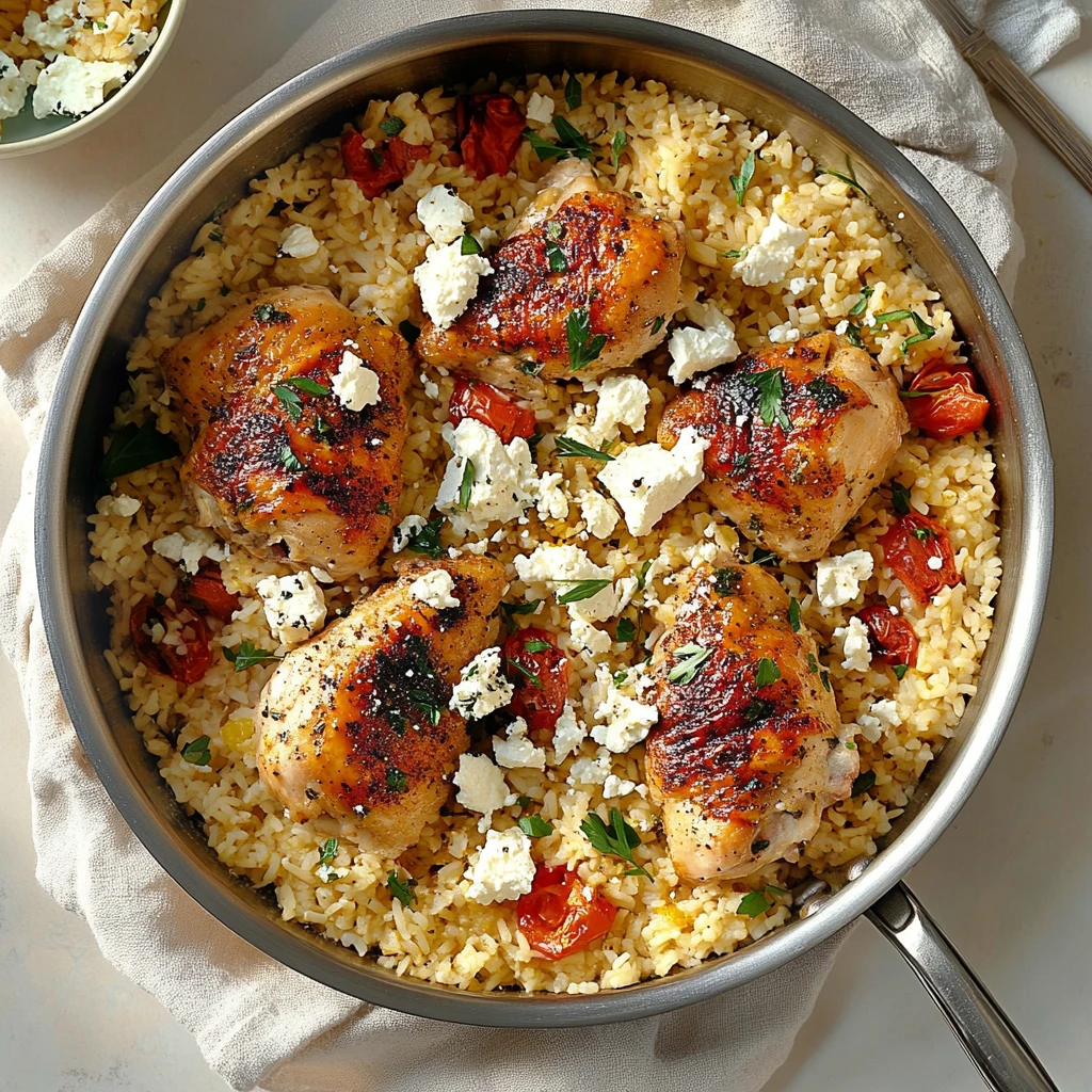 Greek Chicken Orzo