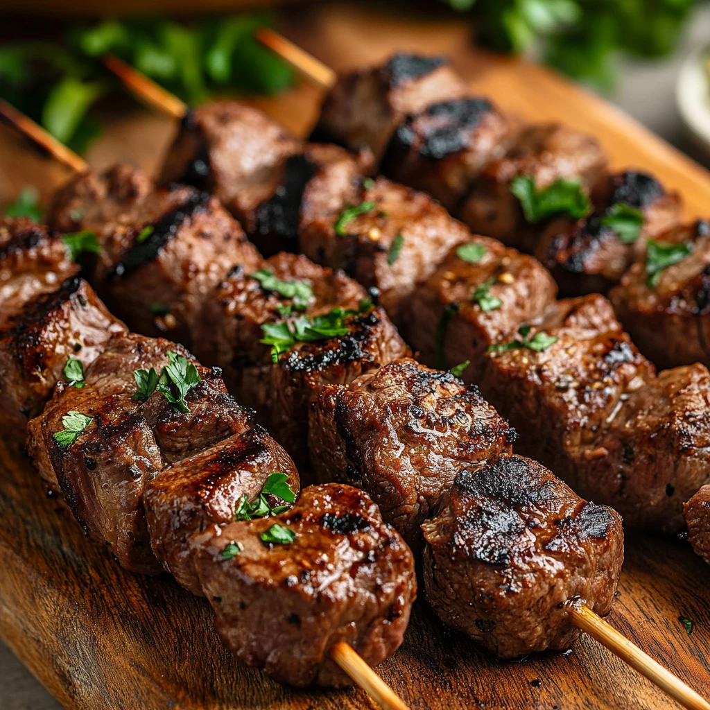 Grilled Beef Skewers Recipe