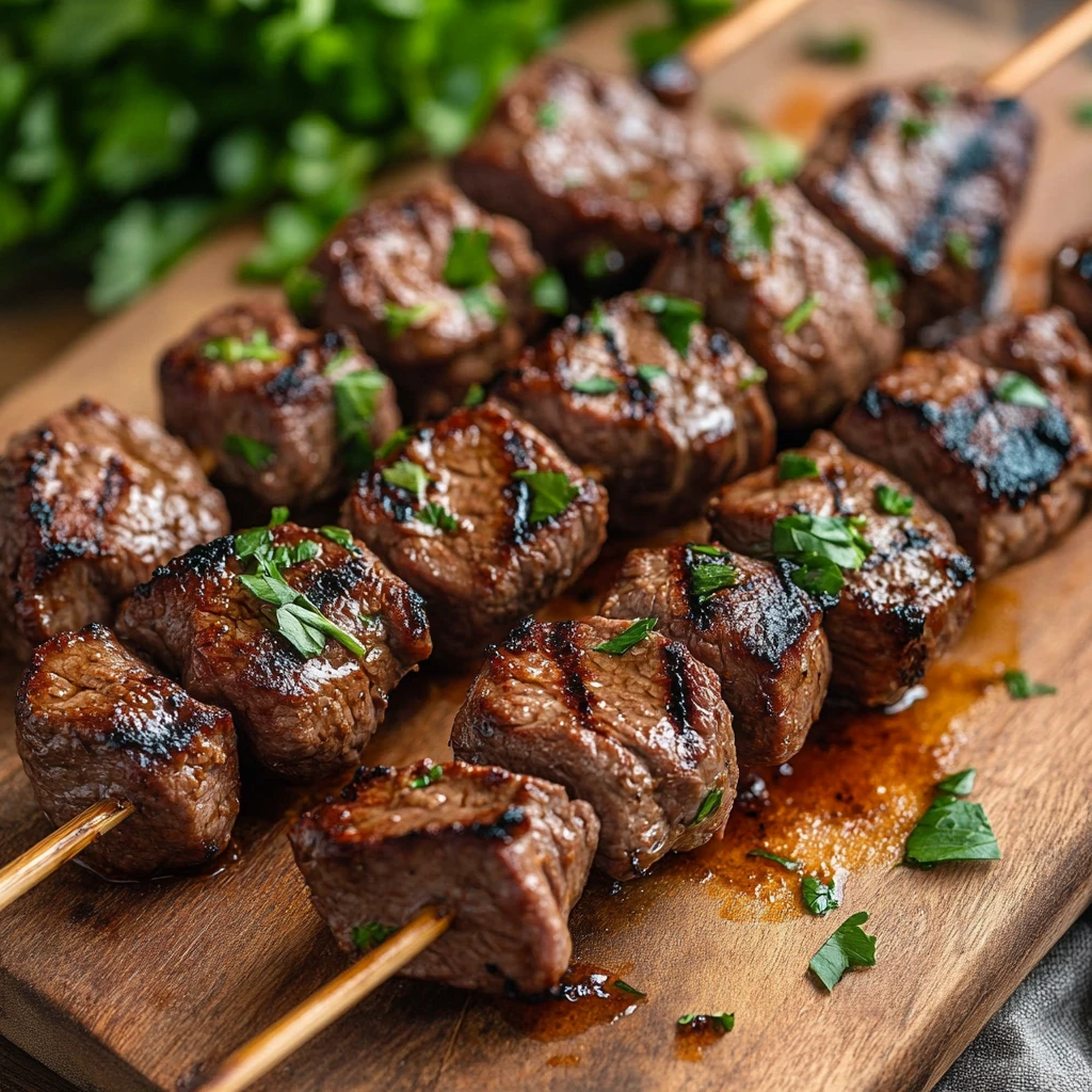 Grilled Beef Skewers Recipe