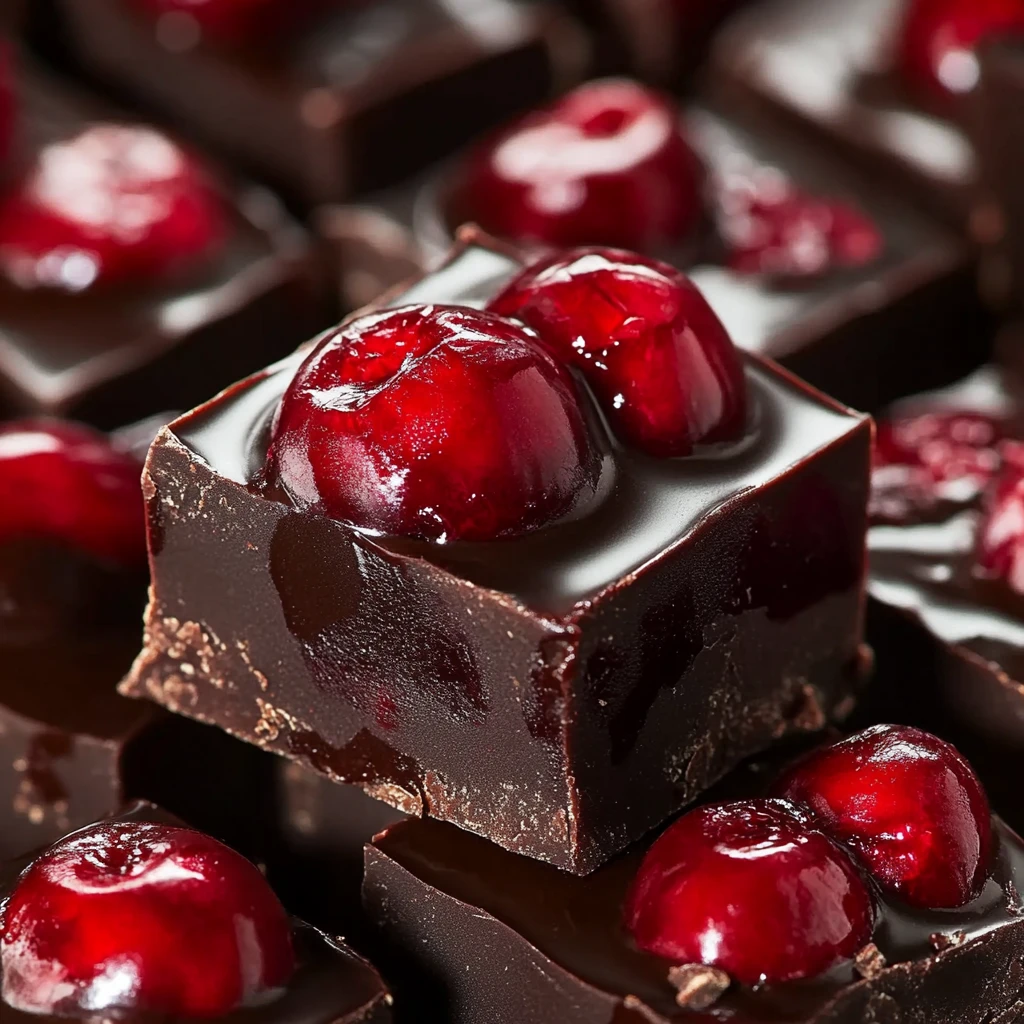 Halloween Dracula Dark Cherry Fudge