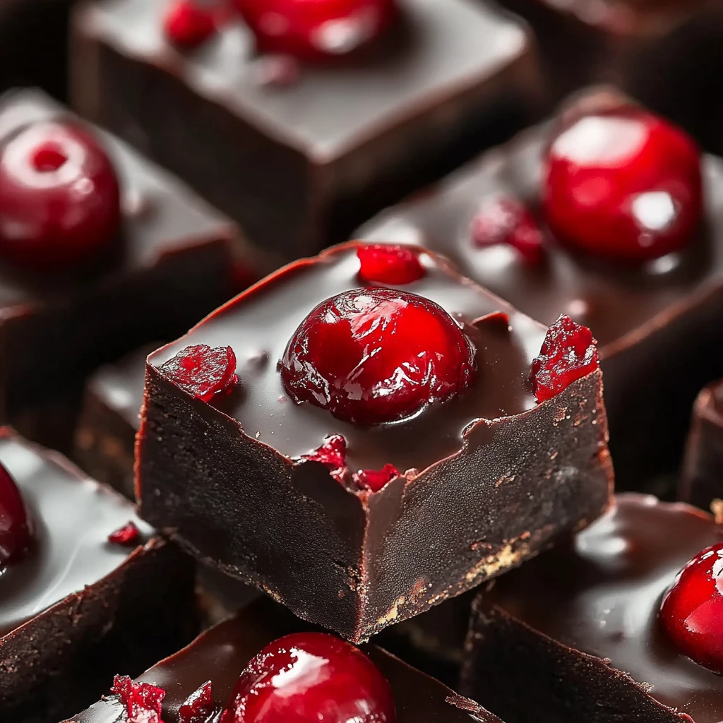 Halloween Dracula Dark Cherry Fudge