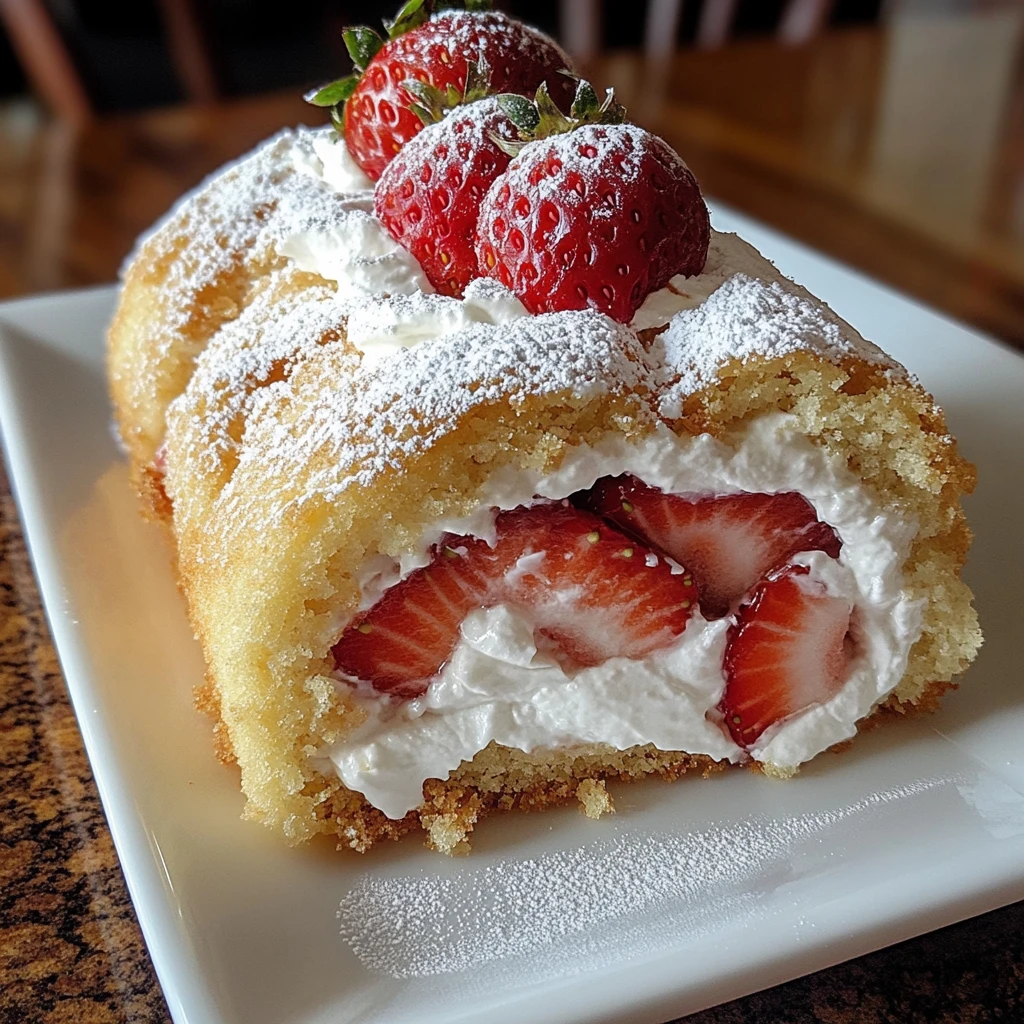 Heavenly Strawberry Shortcake Cheesecake Rolls in 8 Simple Steps