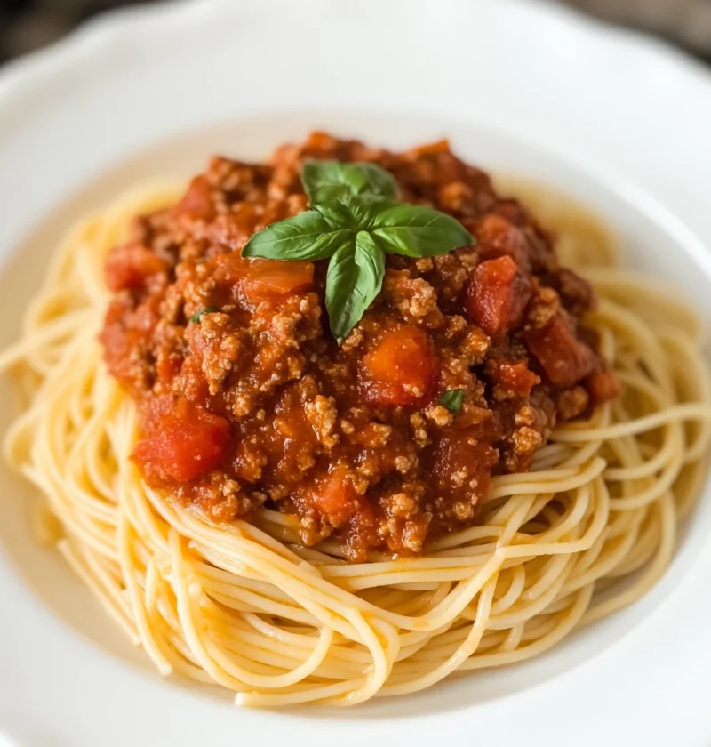 Homemade Dutch Oven Spaghetti Sauce