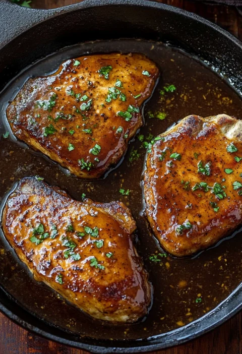 Honey Mustard Pork Chops