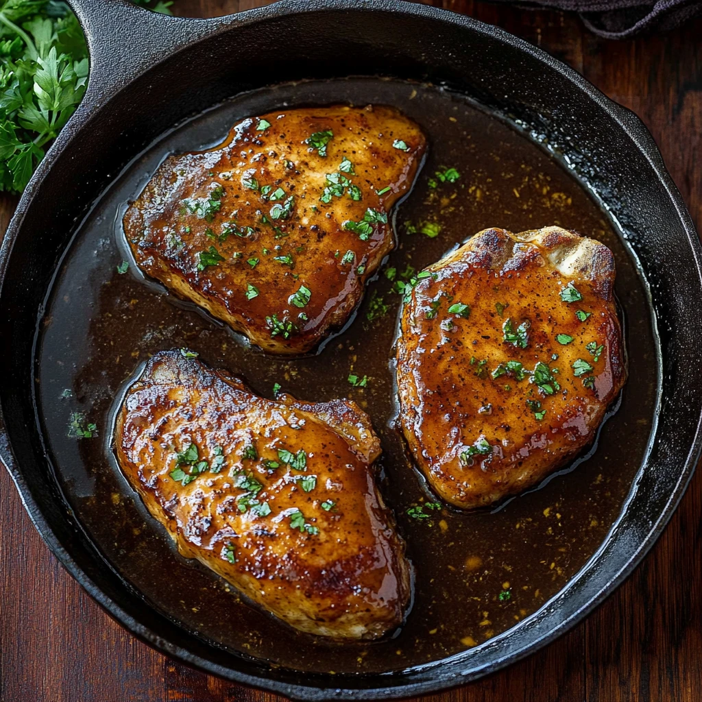 Honey Mustard Pork Chops