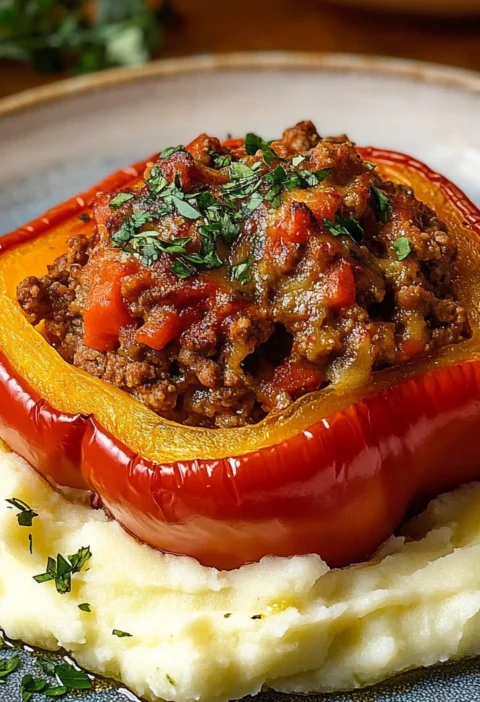 Make Stuffed Peppers Recipe Rice