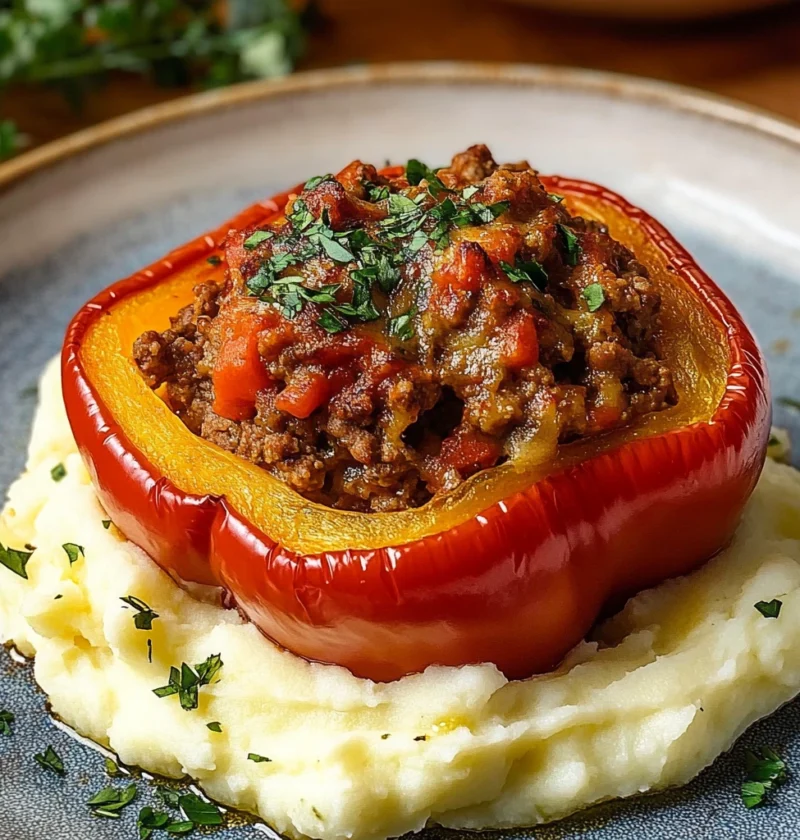 Make Stuffed Peppers Recipe Rice
