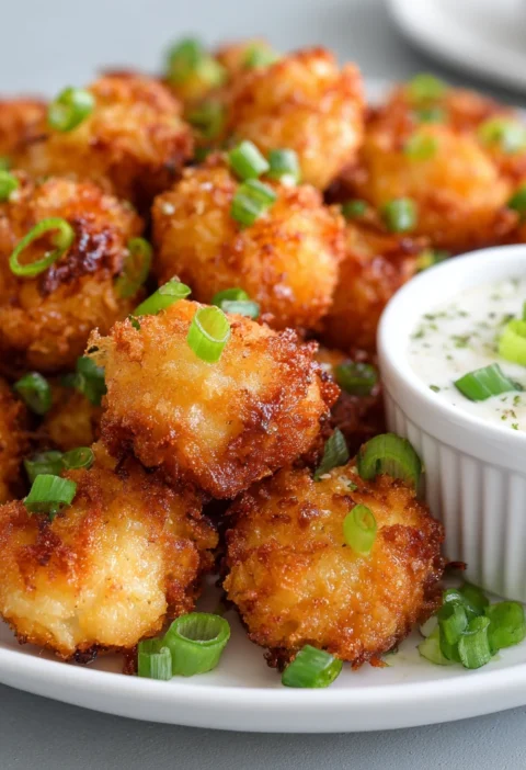 Irresistibly Crispy Shrimp Balls Sweet Chili Sauce