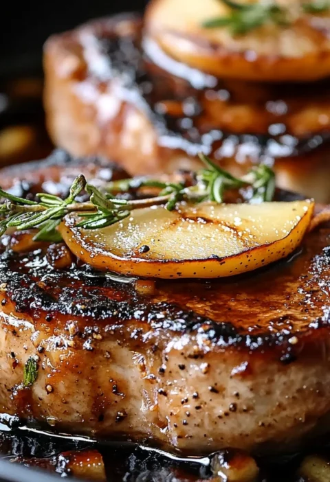 Juicy Apple Butter Beef Chops Recipe Sweet Savory