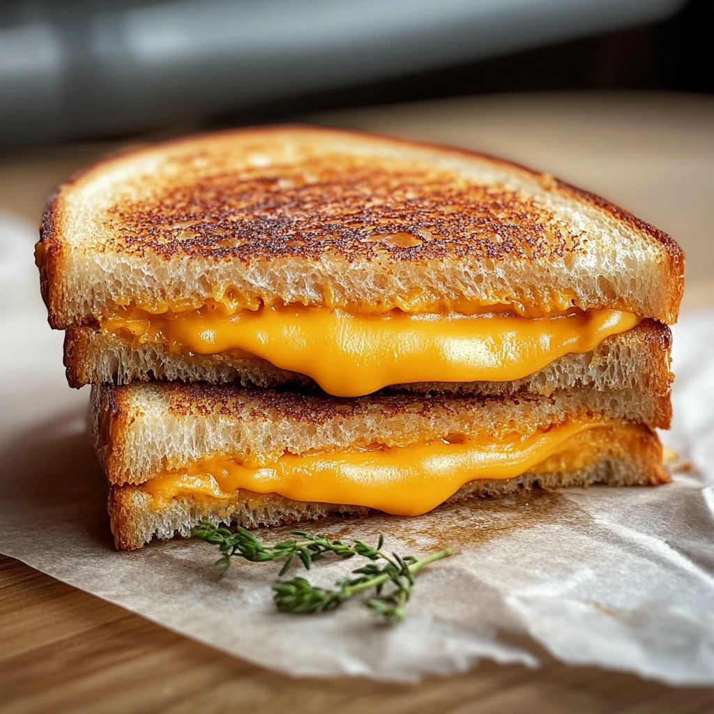 Marinated Grilled Cheese