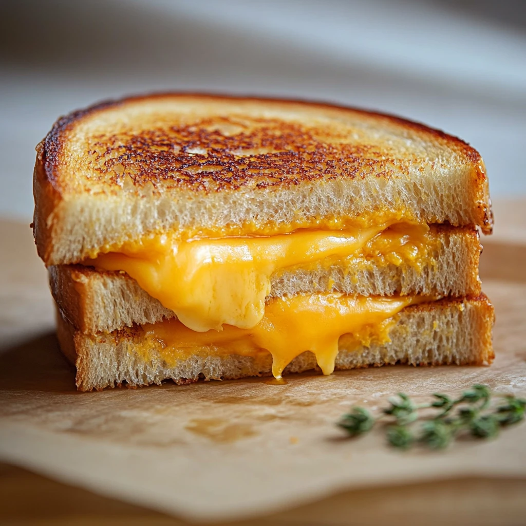 Marinated Grilled Cheese